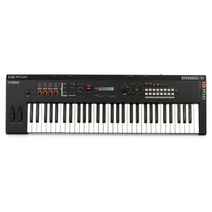 Yamaha MX-61 61-Key Music Synthesizer V2 13 in 1 Complete Package - Black