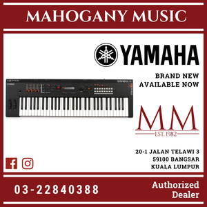 Yamaha MX-61 61-Key Music Synthesizer V2 13 in 1 Complete Package - Black