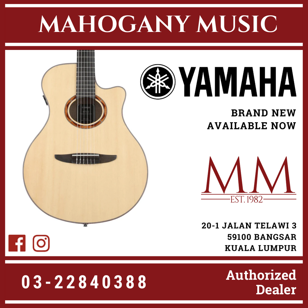 Yamaha NTX3 Acoustic/Electric Nylon String Guitar with Pickup