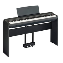 Yamaha P-125a 88-Keys Digital Piano with Keyboard Bench - Black