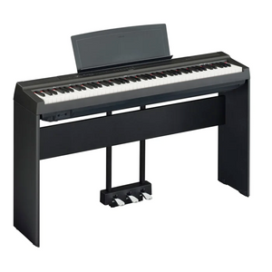 Yamaha P-125a 88-Keys Digital Piano with Keyboard Bench - Black