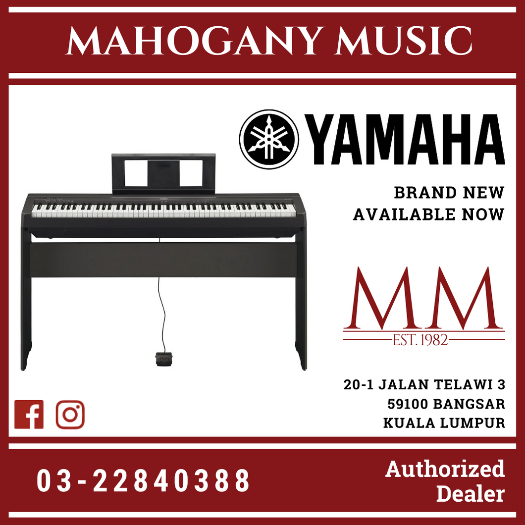 Yamaha P-45 88-Keys Digital Piano with Keyboard Bench