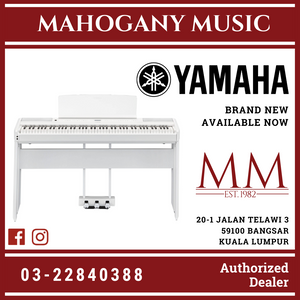 Yamaha P-515 88-Keys Digital Piano - White 11 in 1 Performing Package