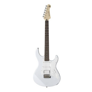 Yamaha PAC012 HSS Electric Guitar Package with GA15II Electric Speaker Amplifier - White