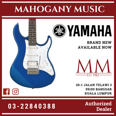 Yamaha PAC012 HSS Pacifica Electric Guitar - Dark Blue Metallic