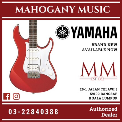 Yamaha PAC012 HSS Pacifica Electric Guitar - Red Metallic (PAC 012/PAC-012)