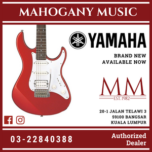 Yamaha PAC012 HSS Pacifica Electric Guitar - Red Metallic (PAC 012/PAC-012)