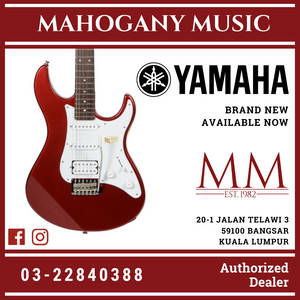 Yamaha PAC112J Pacifica Electric Guitar - Metallic Red