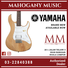 Yamaha PAC112J Pacifica Electric Guitar - Yellow Natural Satin