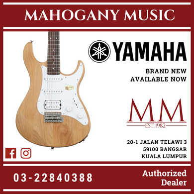 Yamaha PAC112J Pacifica Electric Guitar - Yellow Natural Satin
