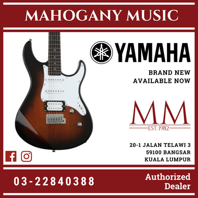 Yamaha PAC112V Pacifica Electric Guitar - Old Violin Sunburst