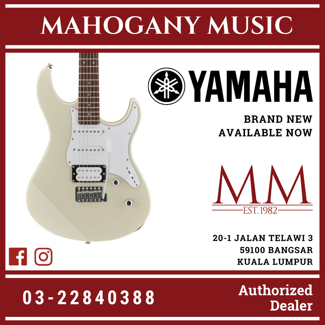 Yamaha PAC112V Pacifica Electric Guitar - Vintage White