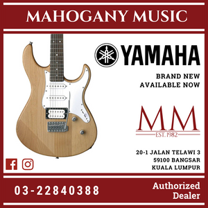Yamaha PAC112V Pacifica Electric Guitar - Yellow Natural Satin