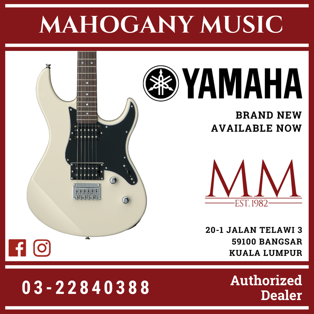 Yamaha PAC120H Pacifica Electric Guitar - Vintage White