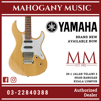 Yamaha Pacifica PAC612VIIX Electric Guitar - Yellow Natural Satin