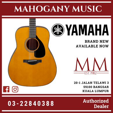 Yamaha Red Label FG3 Acoustic Guitar with Hard Bag - Natural