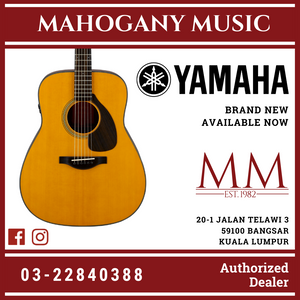 Yamaha Red Label FSX3 Acoustic-Electric Guitar with Hard Bag - Natural