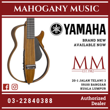 Yamaha SLG200NW Silent Guitar with FREE Bag, Wide Nylon-String - Natural