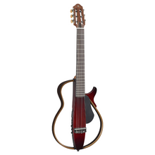 Yamaha SLG200N Silent Guitar with FREE Bag, Nylon-string - Crimson Red Burst