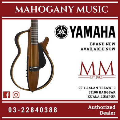 Yamaha SLG200S Silent Guitar Package, Steel-string - Natural