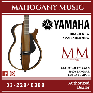 Yamaha SLG200S Silent Guitar Package, Steel-string - Natural