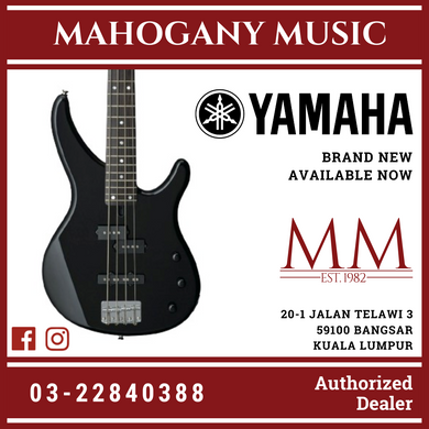 Yamaha TRBX174 4-string Electric Bass Guitar - Black