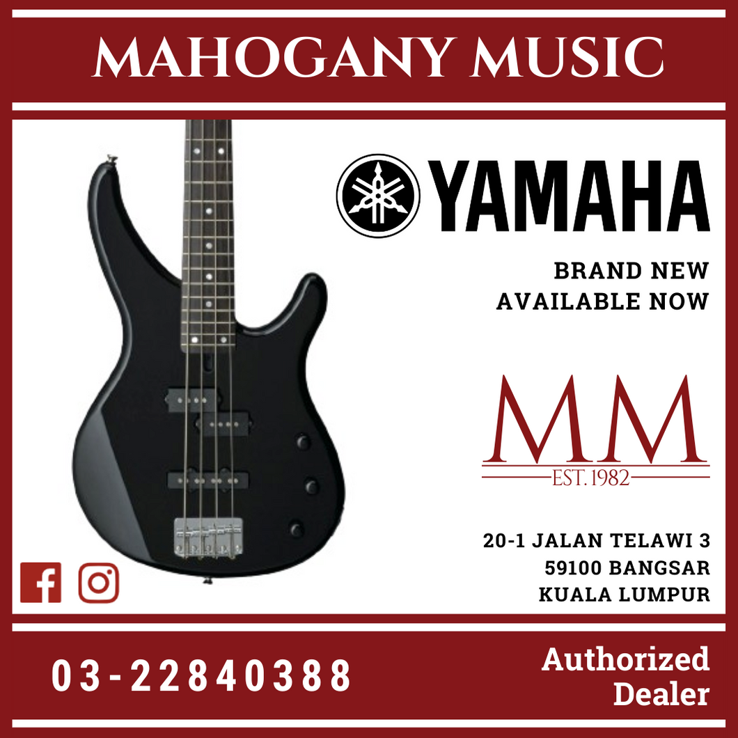 Yamaha TRBX174 4-string Electric Bass Guitar - Black