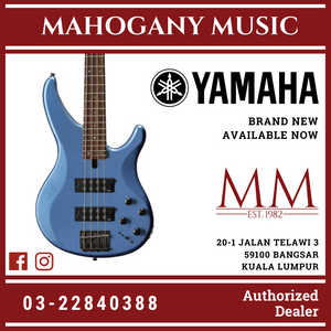 Yamaha TRBX304 4-string Electric Bass Guitar - Factory Blue