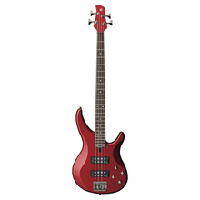 Yamaha TRBX304 4-string Electric Bass Guitar Package - Candy Apple Red