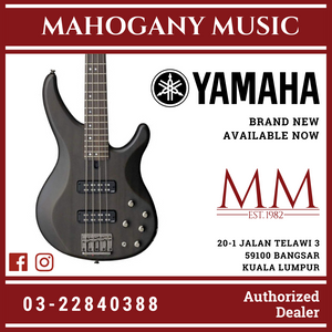 Yamaha TRBX504 4-string Electric Bass Guitar - Translucent Black