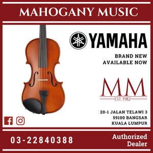 Yamaha V3SKA44 4/4 Size Beginner Acoustic Violin with Case for 12+ years old