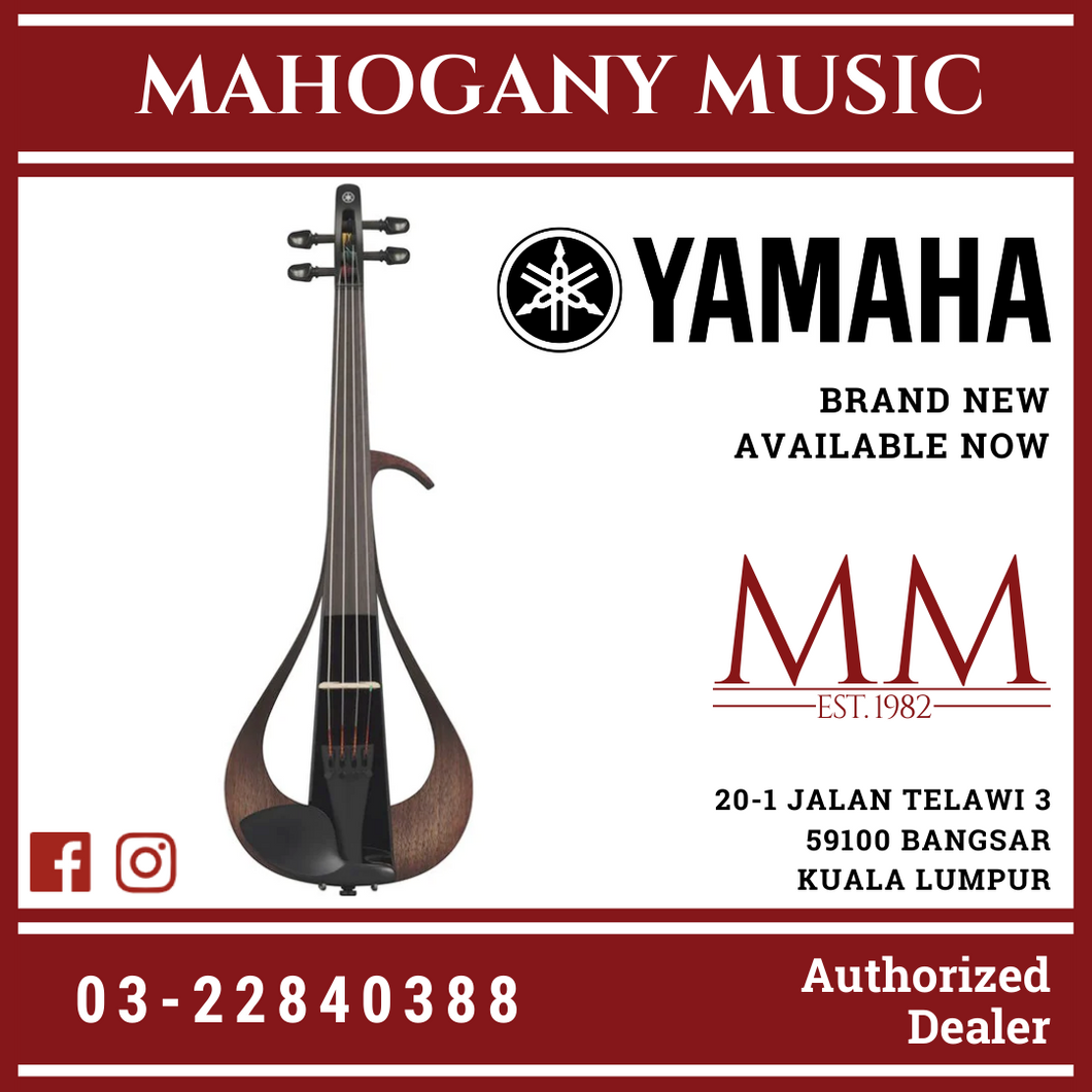 Yamaha YEV104 4-string Electric Violin - Black