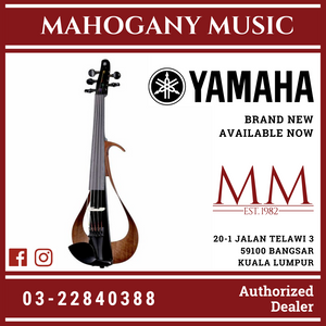 Yamaha YEV105 5-string Electric Violin - Black