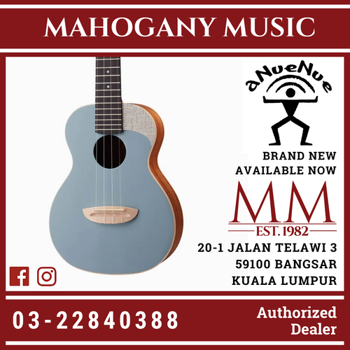 aNueNue U Color UC10 BAE Blue Arona Ukulele Blue