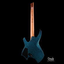 Ormsby Goliath GTR Blue Sparkle 6 string guitar