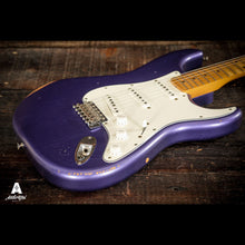 [PREORDER] Fender Vintera Road Worn Mischief Maker 1960 Stratocaster Electric Guitar, Purple Metallic