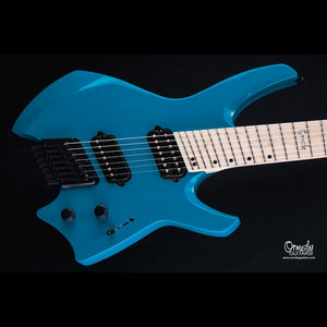 Ormsby HEADLESS GOLIATH GTR RUN 14B - MIAMI BLUE 6 STRING Electric Guitar