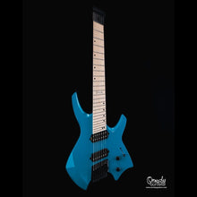 Ormsby HEADLESS GOLIATH GTR RUN 14B - MIAMI BLUE 6 STRING Electric Guitar