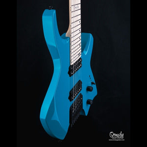 Ormsby HEADLESS GOLIATH GTR RUN 14B - MIAMI BLUE 6 STRING Electric Guitar