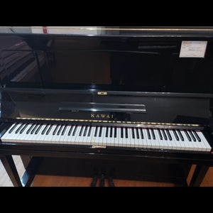 [REFURBISHED] Kawai K50 Recon Upright Piano, Shiny Black