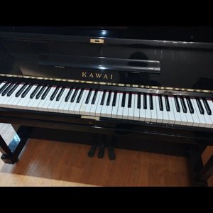 [REFURBISHED] Kawai K50 Recon Upright Piano, Shiny Black