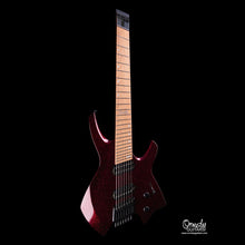 Ormsby Goliath GTR Red Sparkle 7 string guitar