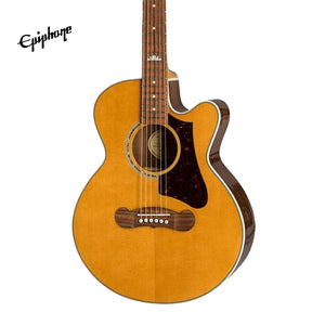 Epiphone J-200 EC Studio Parlor Acoustic-Electric Guitar - Vintage Natural