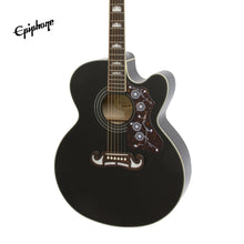 Epiphone J-200 EC Studio Acoustic-Electric Guitar - Black (J200)