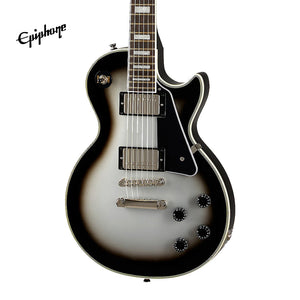 Epiphone Les Paul Custom Limited-Edition Electric Guitar - Silver Burst