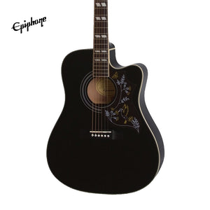 Epiphone Limited Edition Hummingbird Pro Acoustic-Electric Guitar - Ebony