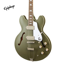 Epiphone Casino Worn Hollowbody Electric Guitar - Worn Olive Drab