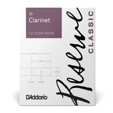 D’Addario DCT1030 Reserve Classic Bb Clarinet Reeds, Strength 3.0, 10-Pack