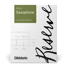 D’Addario DJR1020 Reserve Alto Saxophone Reeds, Strength 2.0, 10-Pack