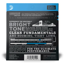 D’Addario EXL165-5 XL Nickel Wound 5-String Electric Bass Strings, Regular Light Top/Medium Bottom, Long Scale, 45-135 Gauge